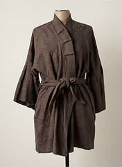 Veste kimono gris MEI-DO BY KIMONO pour femme seconde vue