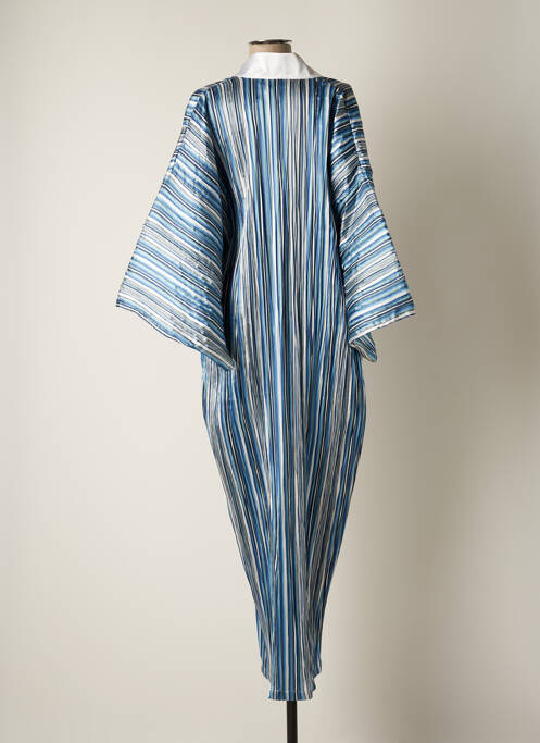 Robe mi-longue bleu MEI-DO BY KIMONO pour femme