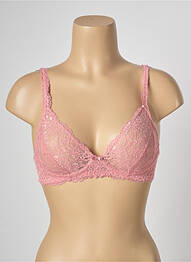 Soutien-gorge sans armature haut soutien-gorge emboitant rose CALIDA femme
