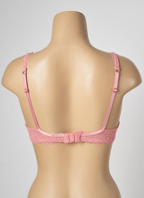 Soutien-gorge sans armature haut soutien-gorge emboitant rose CALIDA femme