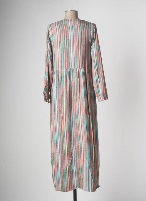 Robe longue rose PAN pour femme