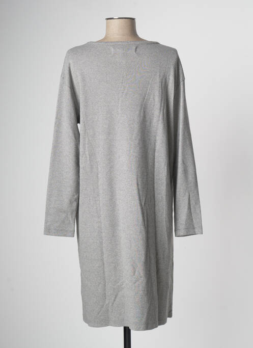 Robe mi-longue gris PAN pour femme
