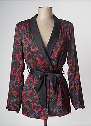 Veste kimono rouge GARCONNE pour femme