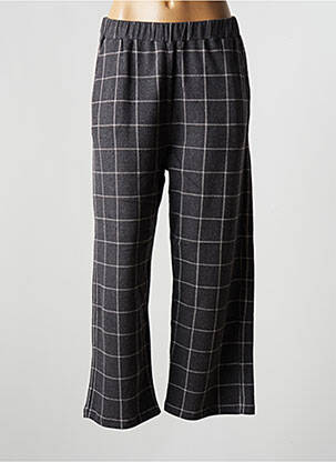 Pantalon 7/8 stretch taille normale gris MUS & BOMBON femme