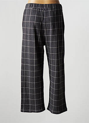 Pantalon 7/8 stretch taille normale gris MUS & BOMBON femme