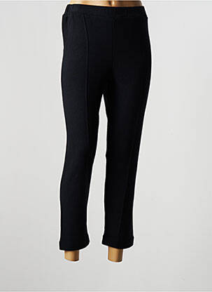 Pantalon slim taille élastique taille normale noir MUS & BOMBON femme