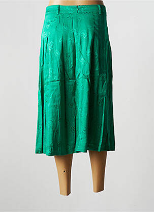 Jupe mi-longue taille haute vert LA PETITE FRANCAISE femme