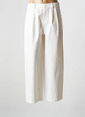 Pantalon large blanc THE KORNER pour femme seconde vue