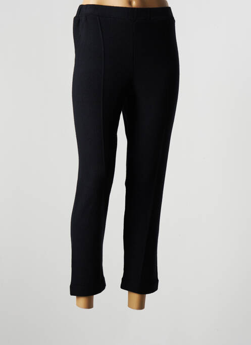 Pantalon slim taille élastique taille normale noir MUS & BOMBON femme