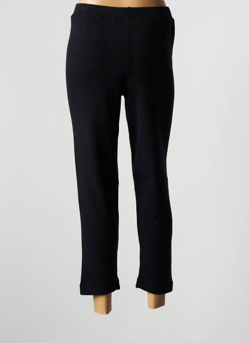 Pantalon slim taille élastique taille normale noir MUS & BOMBON femme