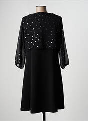 Robe courte noir LILI & CAROLINE pour femme seconde vue