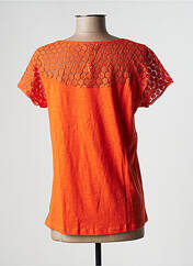 T-shirt orange AGATHE & LOUISE pour femme seconde vue