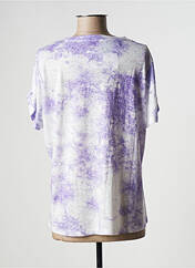 T-shirt violet JULIE GUERLANDE pour femme seconde vue