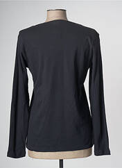 T-shirt noir LUCCHINI pour femme seconde vue