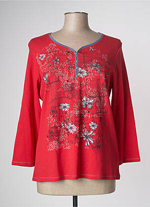 T-shirt rouge KALISSON pour femme