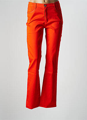 Jeans bootcut orange YOULINE pour femme