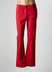 Jeans bootcut rouge YOULINE pour femme seconde vue