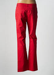 Jeans bootcut rouge YOULINE pour femme seconde vue