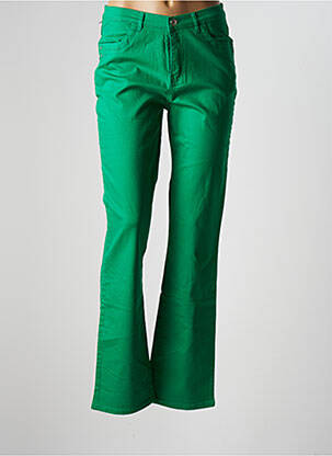 Jeans bootcut vert I.QUING pour femme