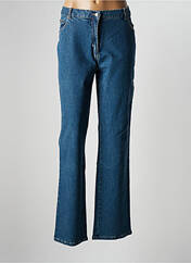 Jeans coupe droite bleu LUCCHINI pour femme seconde vue