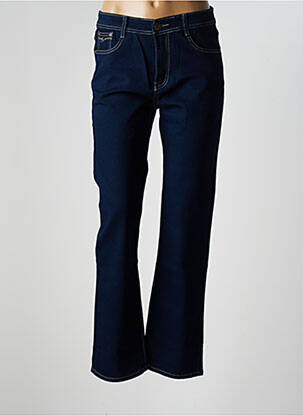 Pantalon droit bleu VIDY'L pour femme