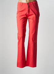 Pantalon droit rose I.QUING pour femme seconde vue