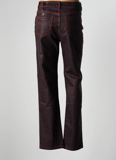 Pantalon slim orange FRED SABATIER pour femme