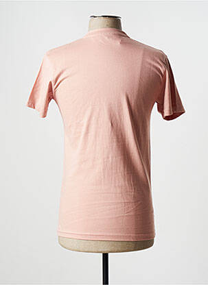 T-shirt coupe cintrée manches courtes rose FILA homme