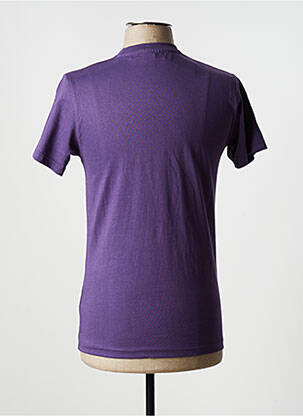 T-shirt stretch manches courtes violet FILA homme