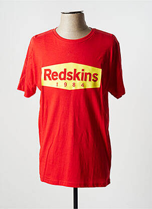 T-shirt rouge REDSKINS pour homme