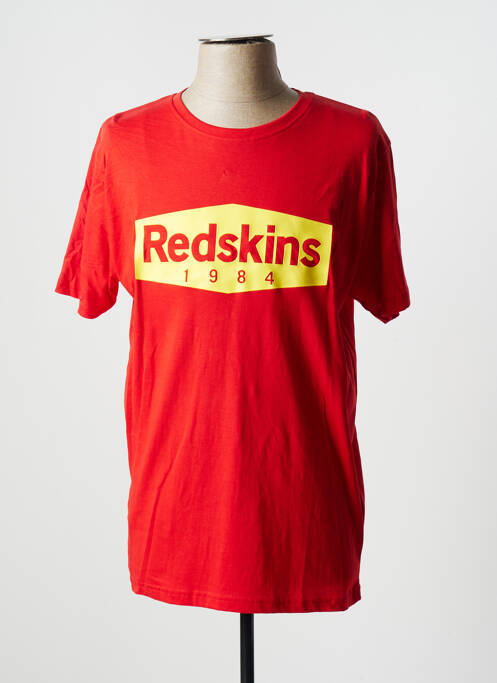 T-shirt rouge REDSKINS pour homme