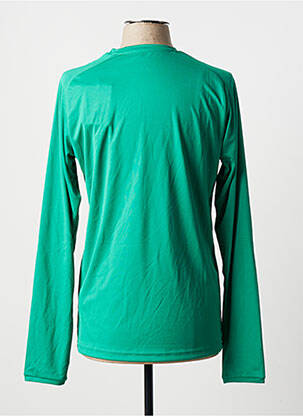 T-shirt coupe cintrée manches longues vert PUMA homme