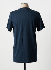 T-shirt bleu AZZARO pour homme seconde vue