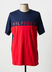T-shirt bleu TOMMY HILFIGER pour homme seconde vue