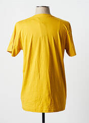 T-shirt jaune GUESS pour homme seconde vue