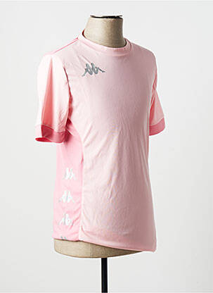 T-shirt rose KAPPA pour homme