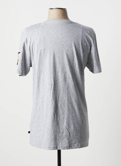 T-shirt gris CHEVIGNON pour homme