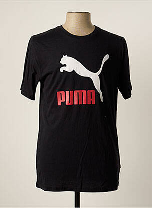 T-shirt noir PUMA pour homme