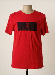 T-shirt rouge CHRISTIAN LACROIX pour homme seconde vue