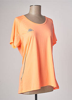 T-shirt orange KAPPA pour femme