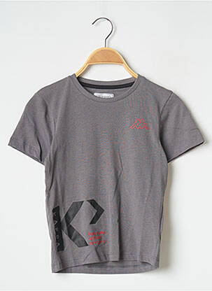 T-shirt gris KAPPA pour garçon
