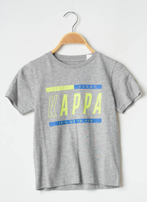 T-shirt gris KAPPA pour garçon