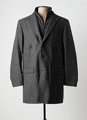 Manteau long gris DAN JOHN pour homme