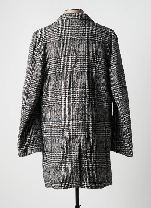 Manteau long noir DAN JOHN homme