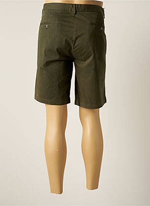 Bermuda stretch taille normale vert LOIS homme