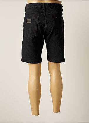 Bermuda stretch taille normale noir LOIS homme