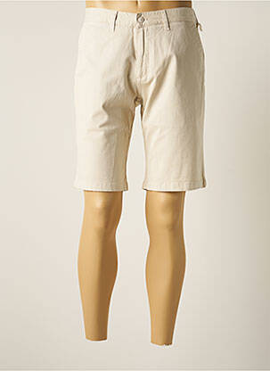 Bermuda stretch taille normale beige LOIS homme