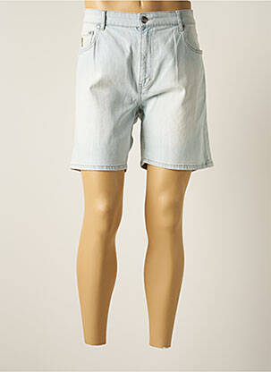 Bermuda stretch taille normale bleu LOIS homme