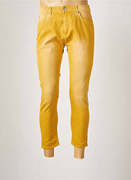 Jeans coupe slim slim taille normale jaune DEVRED homme