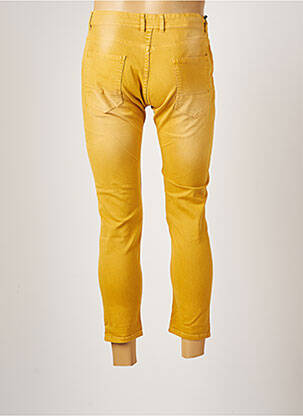 Jeans coupe slim slim taille normale jaune DEVRED homme
